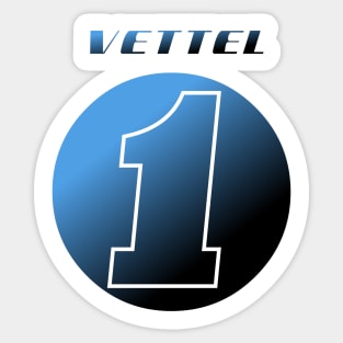 Sebastian VETTEL_1_2014 Sticker